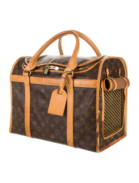 louis vuitton dog carriers|vintage louis vuitton pet carrier.